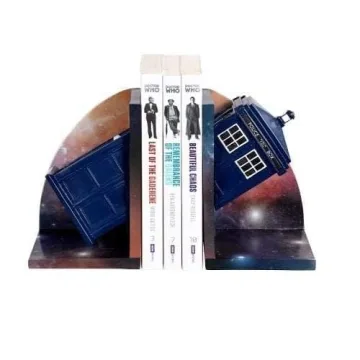 Doctor Who TARDIS Bookends – Perfect Gift for Fans!
