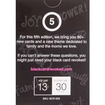 Black Card Revoked: Fifth Edition - America’s #1 Game for The Culture | Get Ready to Dance, Sing, & Laugh Out Loud | Fun for Every Event