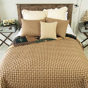 Donna Sharp Twin Quilt Set for Cabin Inspired Decor