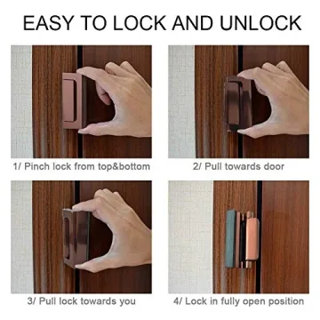 TOYFUL Door Reinforcement Locks - Secure Your Home Today