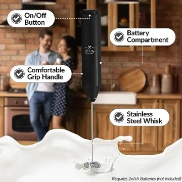 Zulay FrothMate Powerful Milk Frother for Coffee