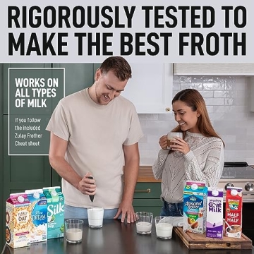Zulay FrothMate Powerful Milk Frother for Coffee
