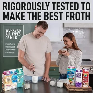 Zulay FrothMate Powerful Milk Frother for Coffee