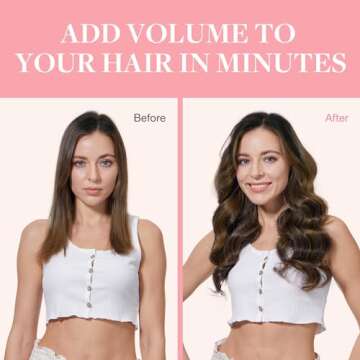 GOO GOO Clip in Hair Extensions Real Human Hair, Remy Human Hair Extensions Clip ins for Women, Natural Human Hair, 22inch 120g 7Pcs, 1B/6/1B Balayage Natural Black to Chestnut Brown