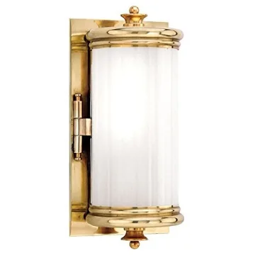 Hudson Valley Bristol Aged Brass Wall Sconce Lighting
