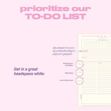 THE SKINNY CONFIDENTIAL HOT MINUTE Planner, 184 Day Journal for a Productive Morning Routine, Pink Daily Planner for Skincare Routine, Daily To Do’s, Weekly Goals, With a Spiral Spine - 7.5" x 10"
