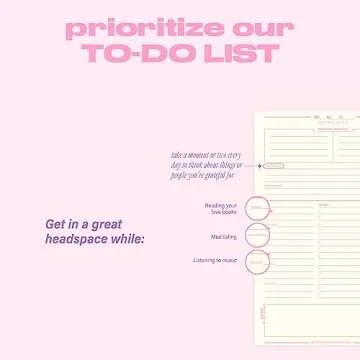 THE SKINNY CONFIDENTIAL HOT MINUTE Planner, 184 Day Journal for a Productive Morning Routine, Pink Daily Planner for Skincare Routine, Daily To Do’s, Weekly Goals, With a Spiral Spine - 7.5" x 10"