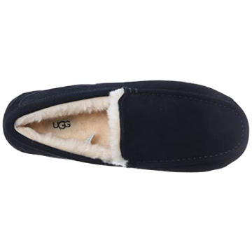 UGG Men's Ascot Slipper Black Size 12 - Cozy Comfort