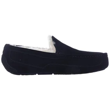 UGG Men's Ascot Slipper Black Size 12 - Cozy Comfort