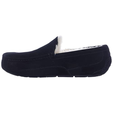 UGG Men's Ascot Slipper Black Size 12 - Cozy Comfort