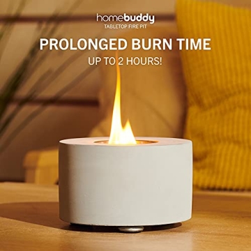 HomeBuddy Table Top Fire Pit with S'mores Extras