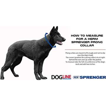 Herm Sprenger Prong Dog Training Collar for Effective Leash Training