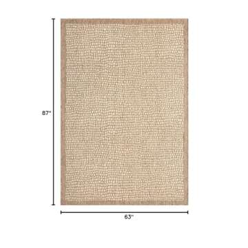 Tommy Bahama Marlin Transitional Indoor/Outdoor Area Rug, Brown, 5'3"x7'3"