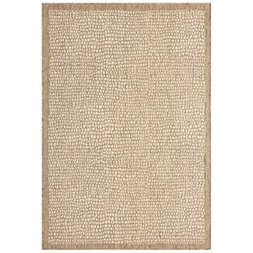 Tommy Bahama Marlin Transitional Indoor/Outdoor Area Rug, Brown, 5'3"x7'3"