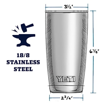 YETI 20 oz Tumbler with MagSlider Lid - Cosmic Lilac
