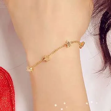 Chic Gold Filled Bracelet for Women and Girls Gift
