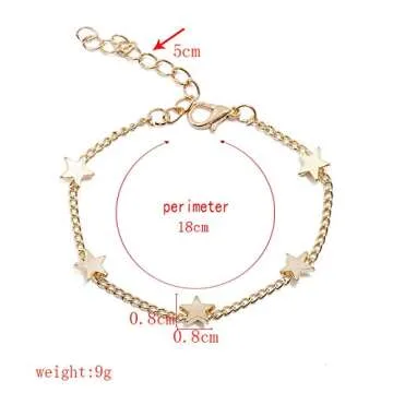 Chic Gold Filled Bracelet for Women and Girls Gift