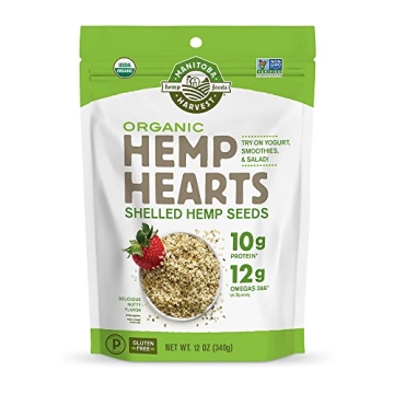 Manitoba Harvest Organic Hemp Hearts - Nutty Nutrition for a Healthy Lifestyle