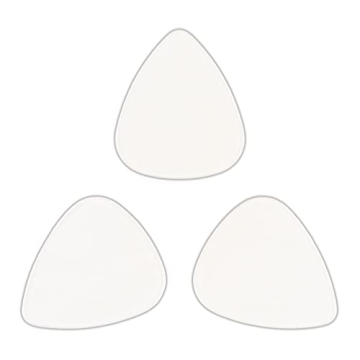 Premium 24 Pack Clear Celluloid Guitar Picks - 351 Shape