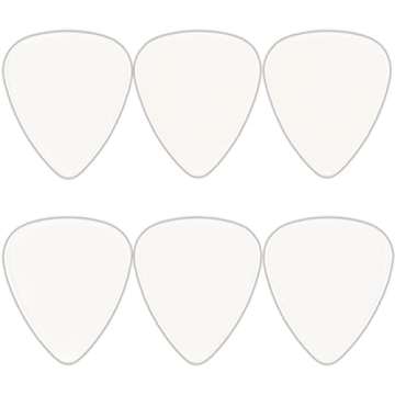 Affordable Clear Celluloid Guitar Picks - 24 Pack