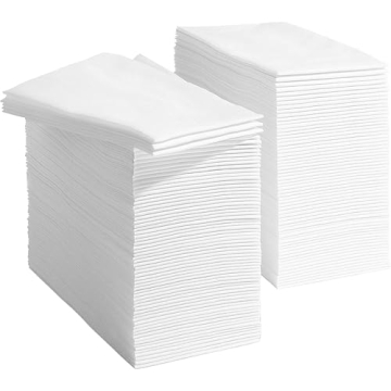 Elegant Linen-Feel Disposable Paper Towels for Every Occasion