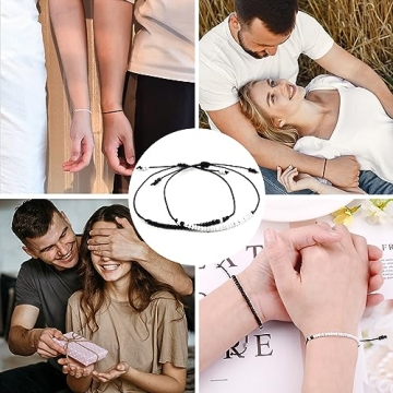 Couples Yin Yang Bracelets - Perfect Friendship Gifts