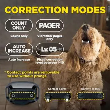 Dogtra Smart NOBARK, detects Whining and Barking, App Control e-Collar, Usage Notification, Behavior Report, Waterproof(IPX9K), 30 Yard Range, Compact Size for 10lbs Dogs, Triple Detection Accuracy.