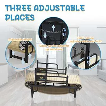 PawPaw's Dog Treadmill for Large Dogs, Medium Dogs. Dog Slatmill for Healthy & Fit Dog Life, Dog Treadmill for Indoor & Outdoor (Large)