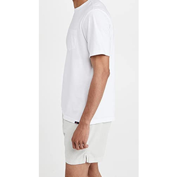 Faherty Men's Sunwashed Pocket Tee - Lightweight Jersey Style