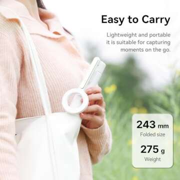 ULANZI Magnetic Selfie Light for Perfect Photography