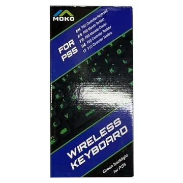 MoKo PS5 Gaming Keyboard with Backlight and Speaker