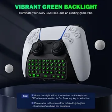 MoKo PS5 Gaming Keyboard with Backlight and Speaker