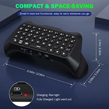 MoKo PS5 Gaming Keyboard with Backlight and Speaker