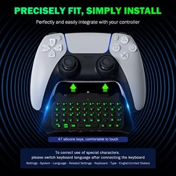 MoKo PS5 Gaming Keyboard with Backlight and Speaker