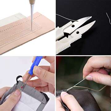 Complete 10 Pcs Upholstery Sewing Repair Kit for DIY