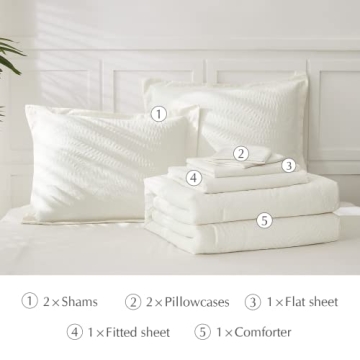 Geniospin Queen Comforter Set - Cozy Botanical Design