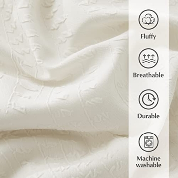 Geniospin Queen Comforter Set - Cozy Botanical Design