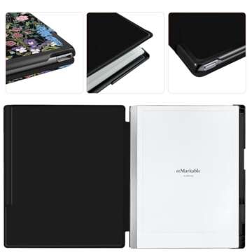 Aippdo Case for Remarkable 2 Paper Tablet 10.3" 2020 Released,Lightweight and Hard Back Shell Protec...