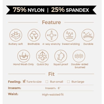 Aoxjox High-Waisted Biker Shorts for Women with Tummy Control