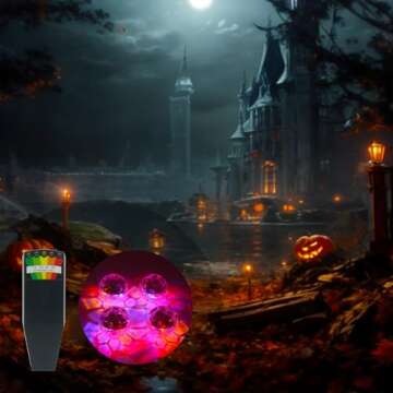 Ghost Hunting Equipment Kit, Include 1 pc Emf Meter and 4 pcs Motion Light up Cat Balls, Paranormal Equipment，Home and Office EMF Detection