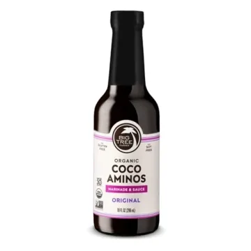 Big Tree Farms Organic Coco Aminos - Soy-Free Sauce, Low Sodium Alternative for Healthy Dishes - 10 ...
