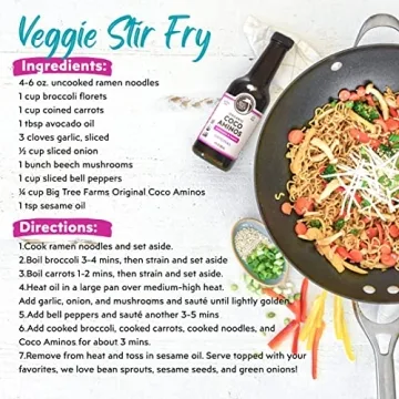 Big Tree Farms Coco Aminos - Soy Sauce Alternative, Gluten-Free