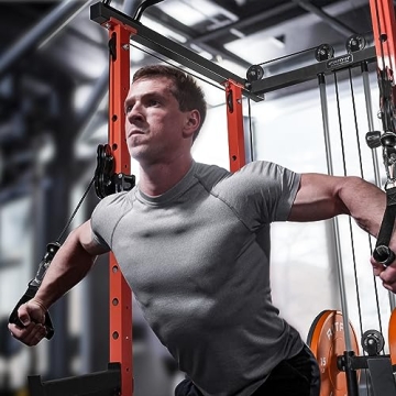 RitFit Multi-Function Power Rack Cage for Home Gym