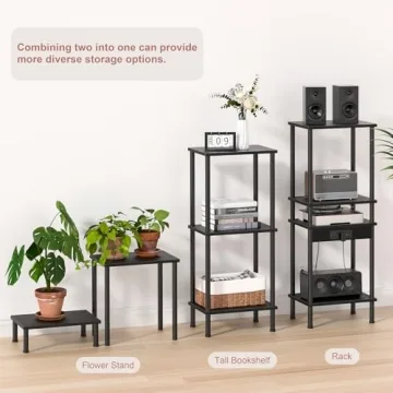 Versatile YUFAM End Table for Small Spaces with Easy Assembly