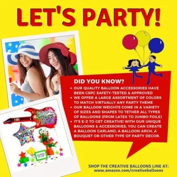 Bubble Weight Balloon Weights for Secure Balloon Displays