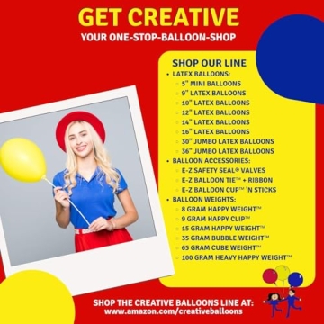 Bubble Weight Balloon Weights for Secure Balloon Displays