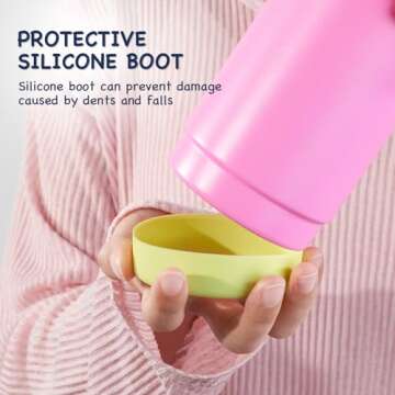 Kerilyn Kids Stainless Steel Water Bottle - Leak Proof