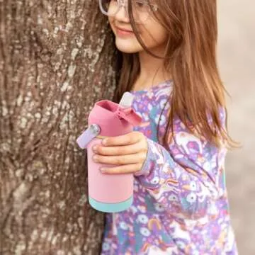 Kerilyn Kids Stainless Steel Water Bottle - Leak Proof