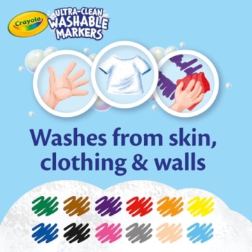 Crayola Broad Line Washable Markers for Kids - 12ct