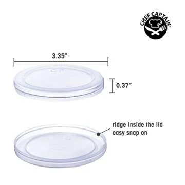 Glass Carafe Pitcher Clear ZERO LEAD For Water, Wine, Milk, Juice, Mimosa Bar With Lids 1 Liter 34 Ounces PACK OF 3